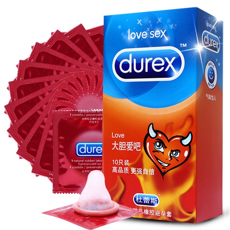 杜蕾斯安全套love10只装 大胆爱避孕套  font color=red>成人 /font> 