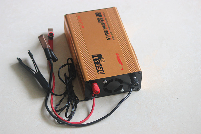 德赛12v 10000w背机逆变器 小型逆变器 便携式逆变器 逆变器机头 - 电