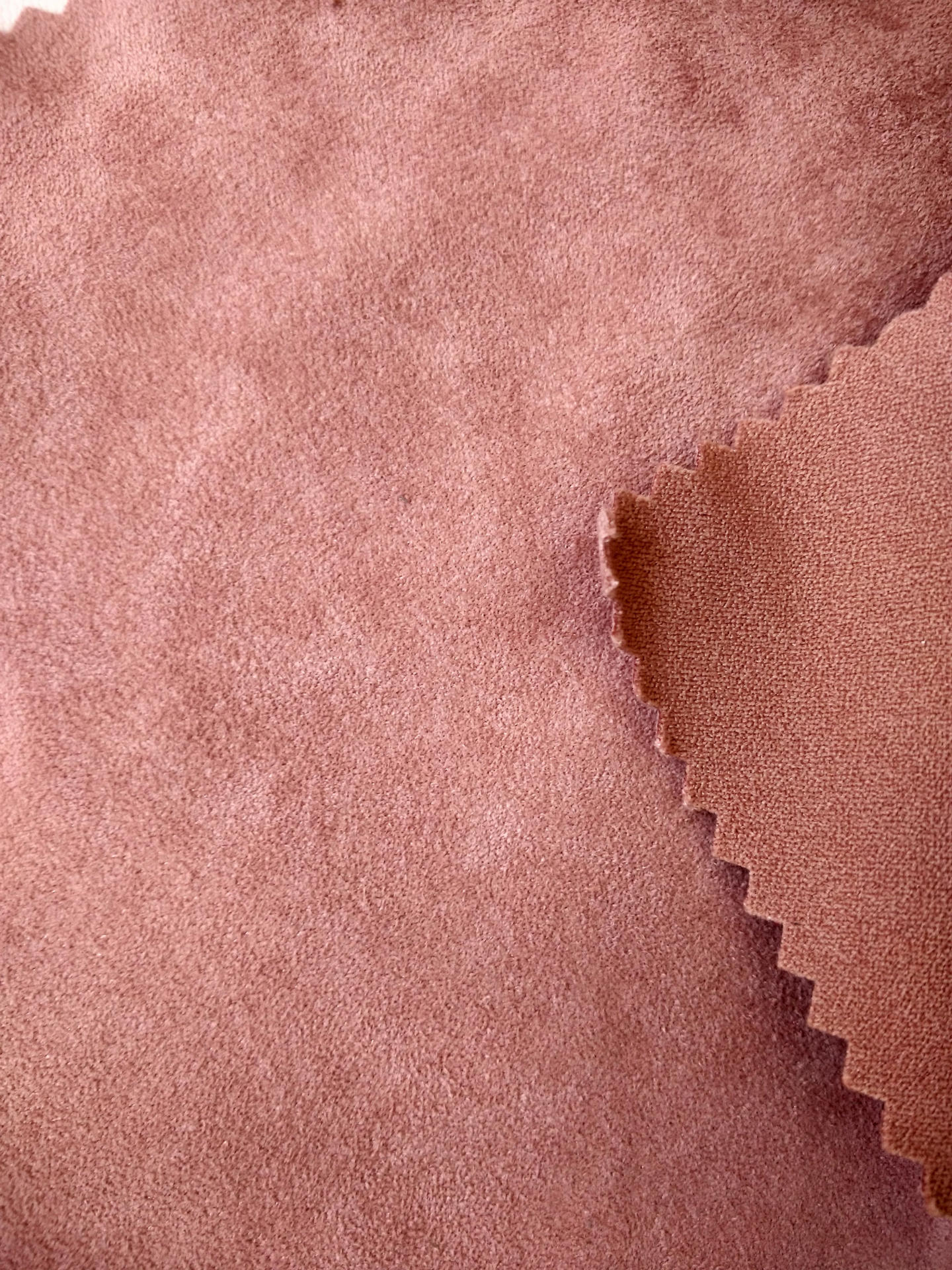 翻绒布高弹力反绒裤料直弹麂皮绒面料弹力仿麂皮绒紧身裤修身绒布