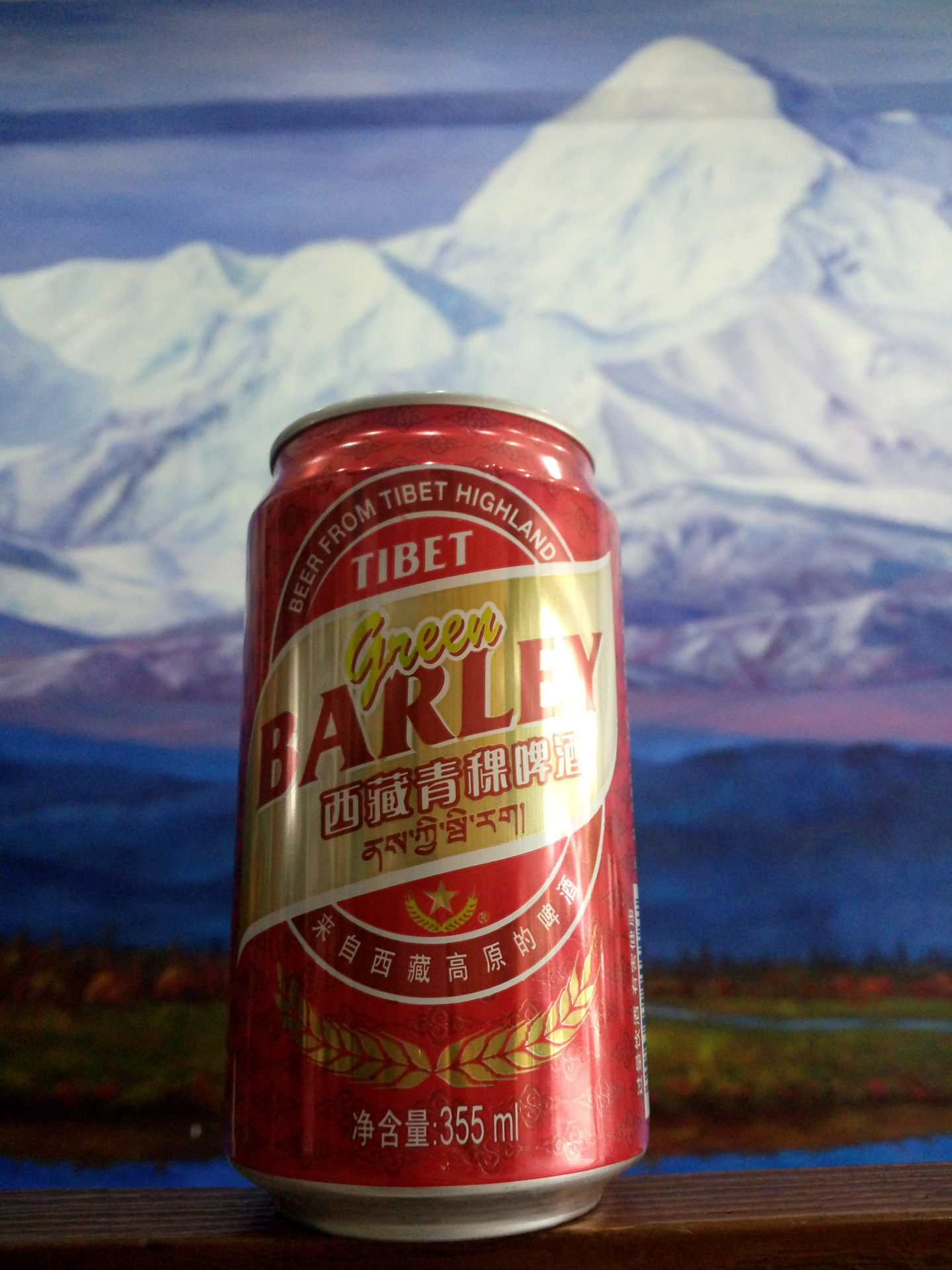 西藏青稞啤酒 易拉罐355ml