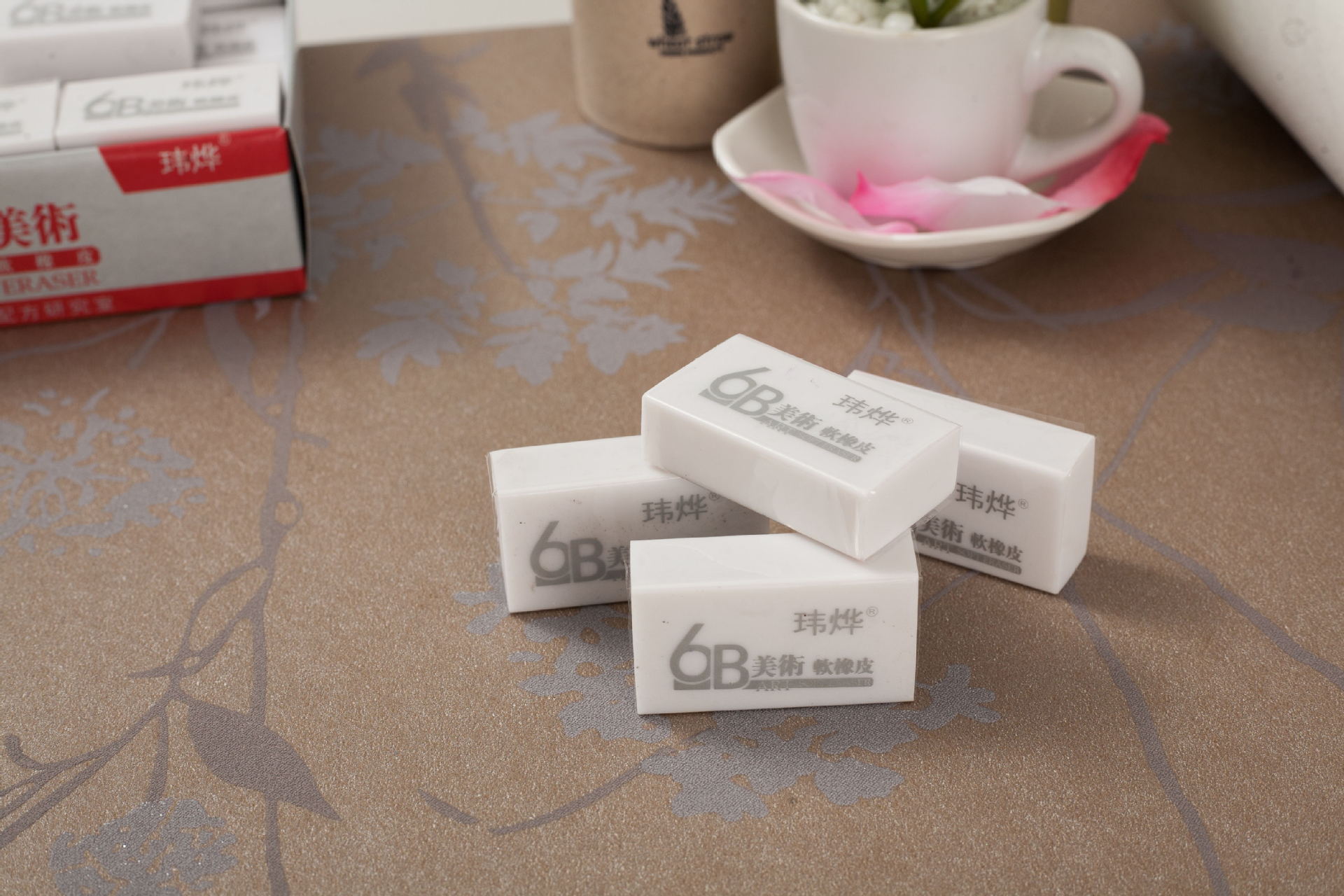 厂家加工定制 6b**绘图 美术学生办公橡皮7585