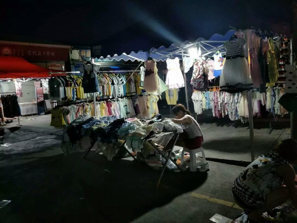 【摆摊现场】 - 梦想服饰童装批发6月26日摆摊试点图集