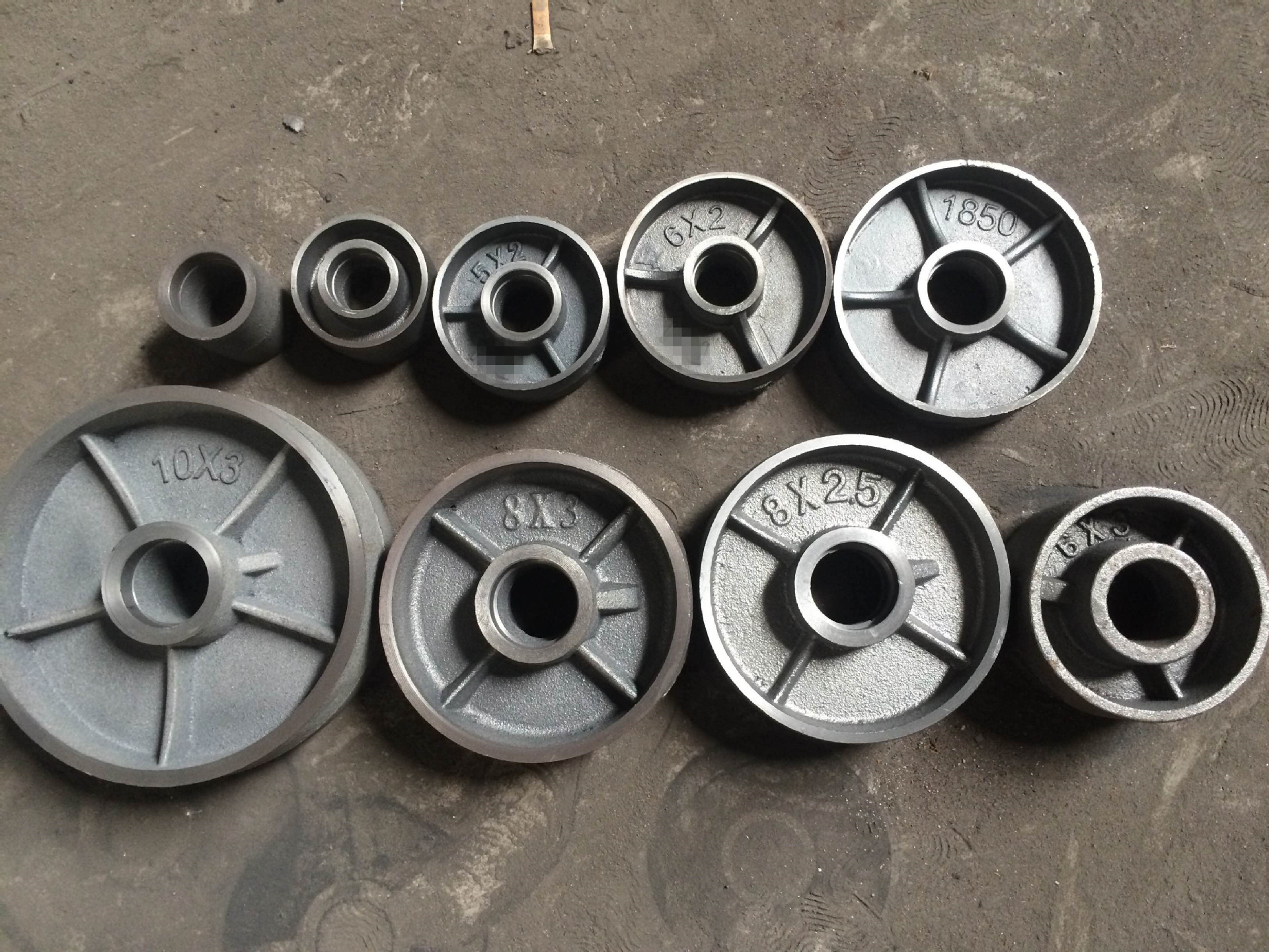 厂家生产五金灰口铁铸件定制球墨铸铁件轴承 球墨铸铁脚轮批发