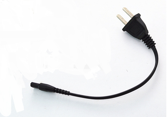 强光手电双孔充电线 4.2v手电筒直充充电线 太阳能露营灯电源线