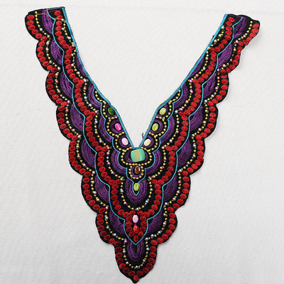 绣花衣领 各种服装搭配 可订货生产 xh1001