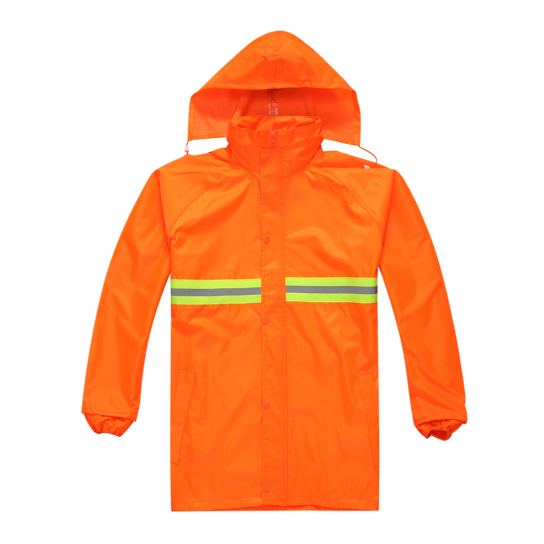 厂家直销加印logo环卫雨衣桔黄户外作业新型一件代发摩托l雨衣男
