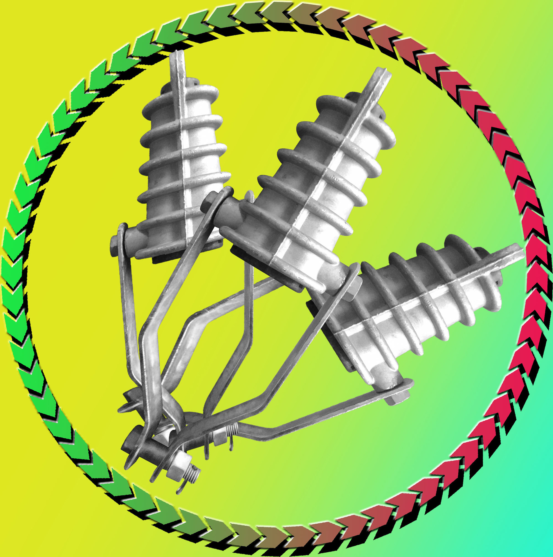 高压线路拉杆式拉力线夹 电力器材金具nxj-3 楔型绝