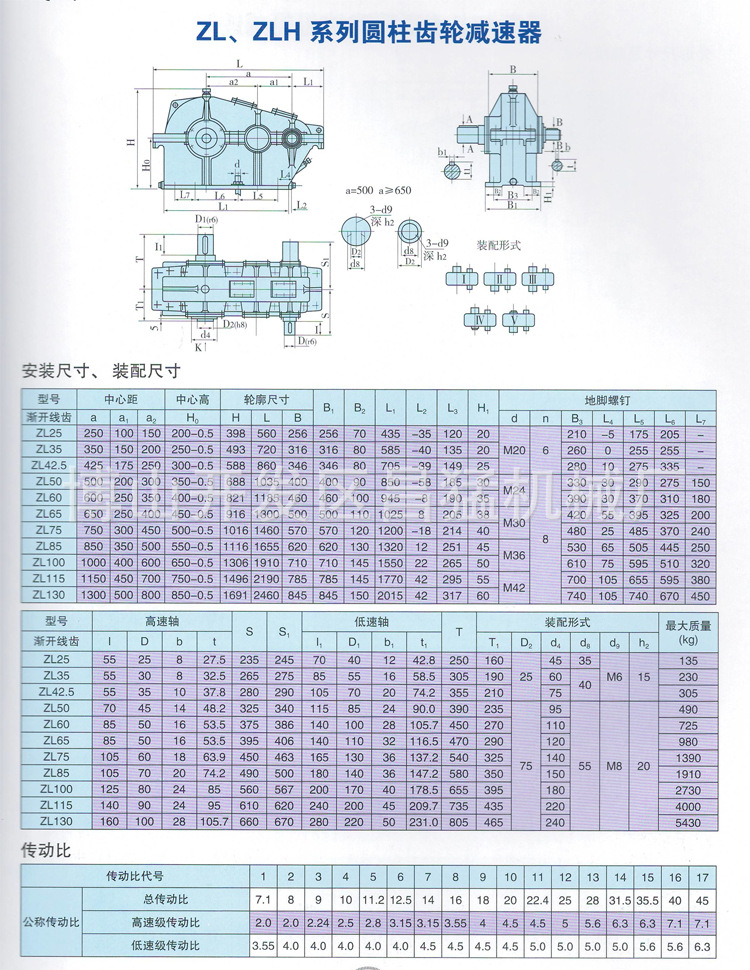 zl 850减速机