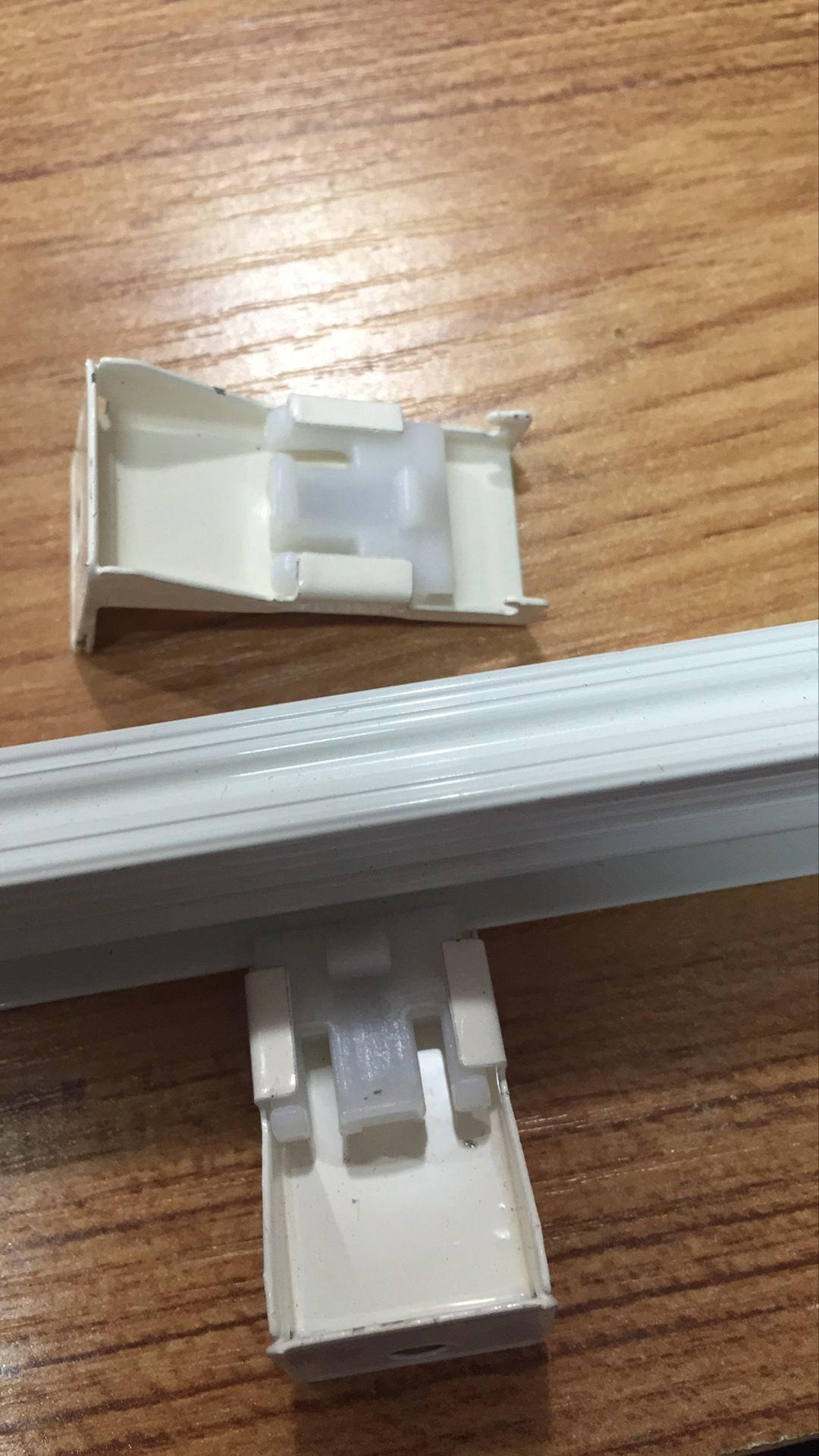 老式窗帘轨道安装支架 安装码卡子 直轨弯轨顶装侧装码 窗帘配件