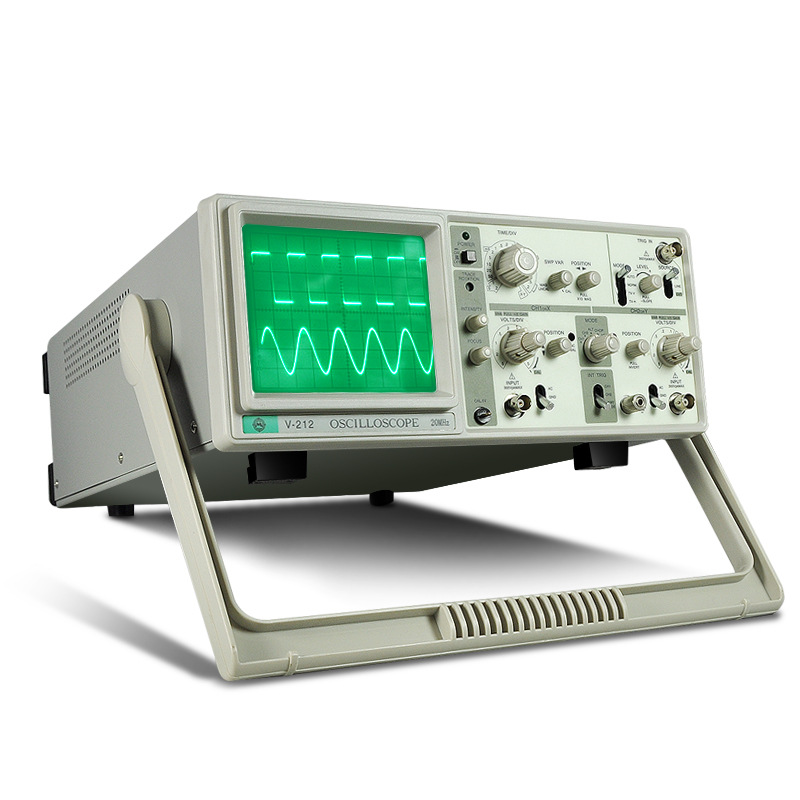 v-212/v5030双踪模拟示波器20mhz/30mhz 6寸大屏 进口示波管