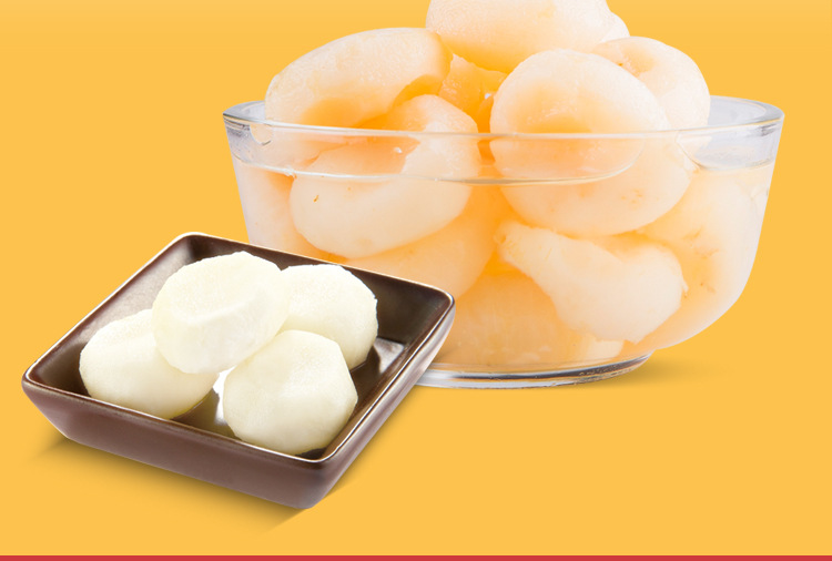 厂家砀山马蹄罐头425g8罐礼盒装出口品质可贴牌代工