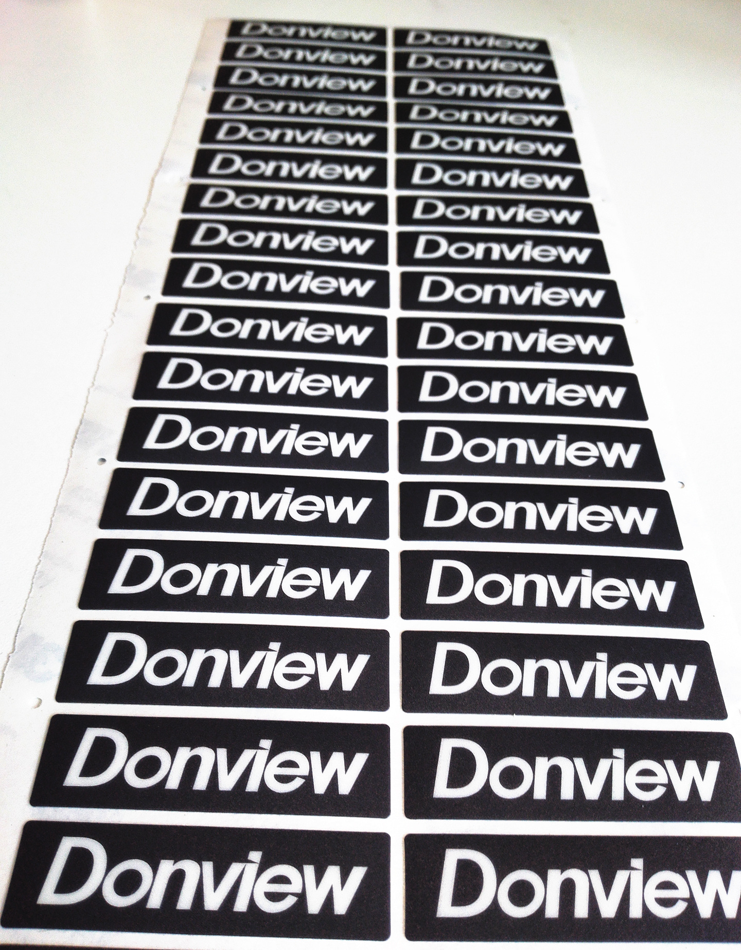 pet pc pvc彩色印刷 logo标签定做 丝印 包邮