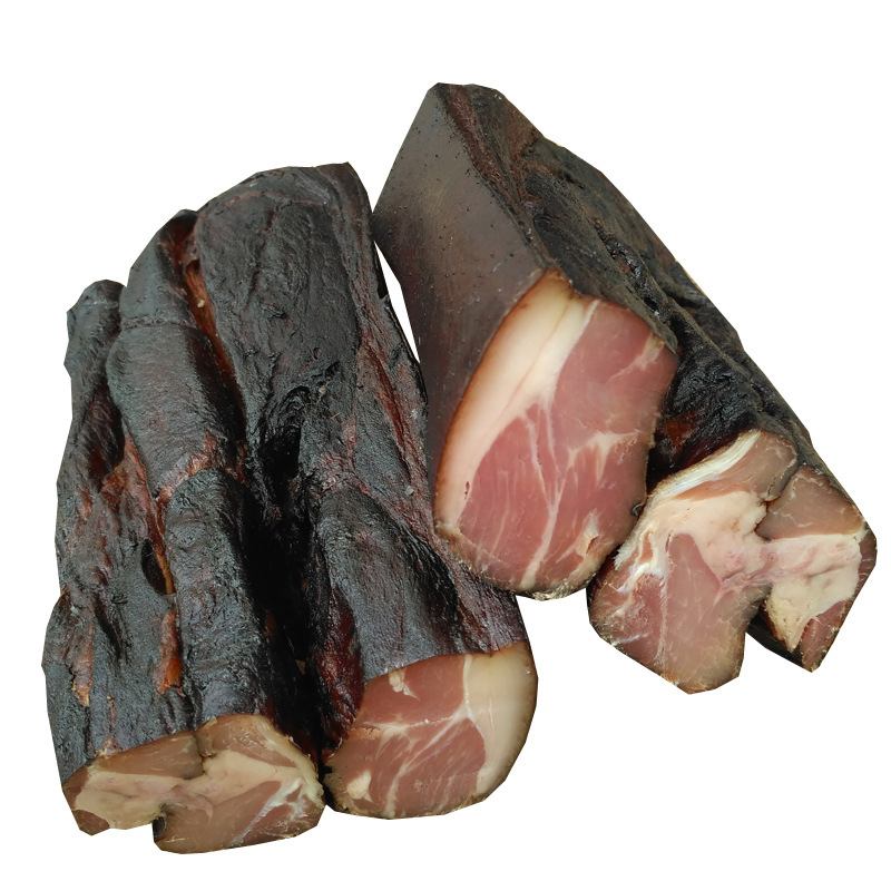 招商 湖南土特产烟熏黑腊肉腌制猪肉