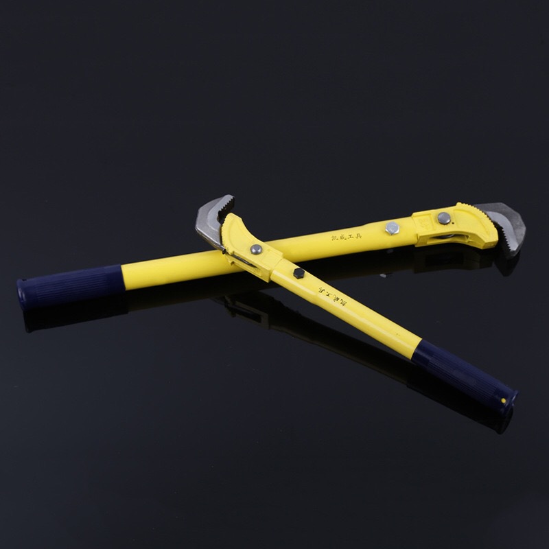 厂家直销钢筋扳手18寸万能扳手管子钳快速管钳钢筋套筒扳手