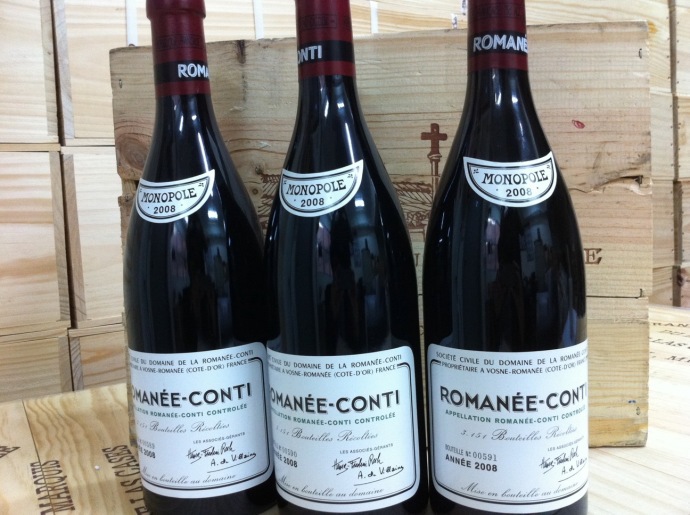 勃艮第drc红酒2008年罗曼尼康帝园红葡萄酒 romanee-conti