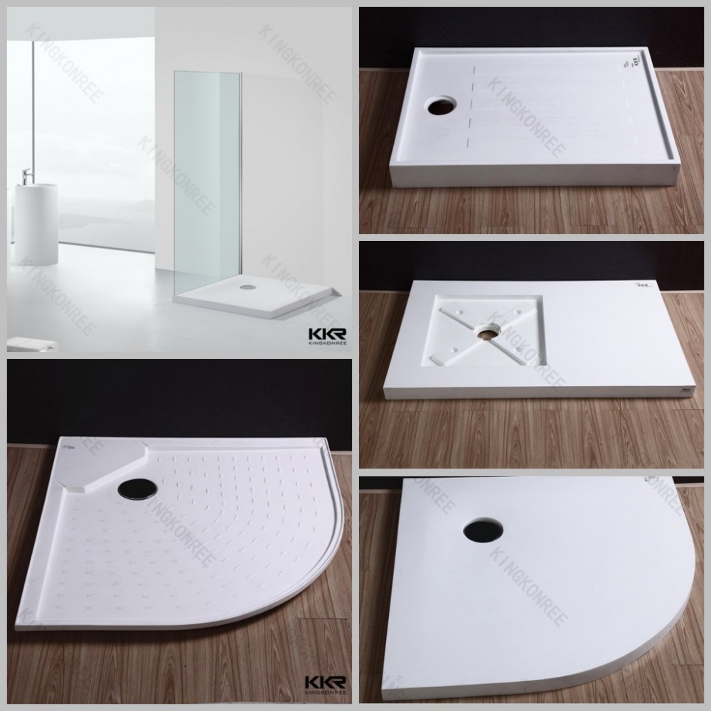 定制加工亚克力人造石浴室底盆 淋浴房底座 酒店民宿底盘