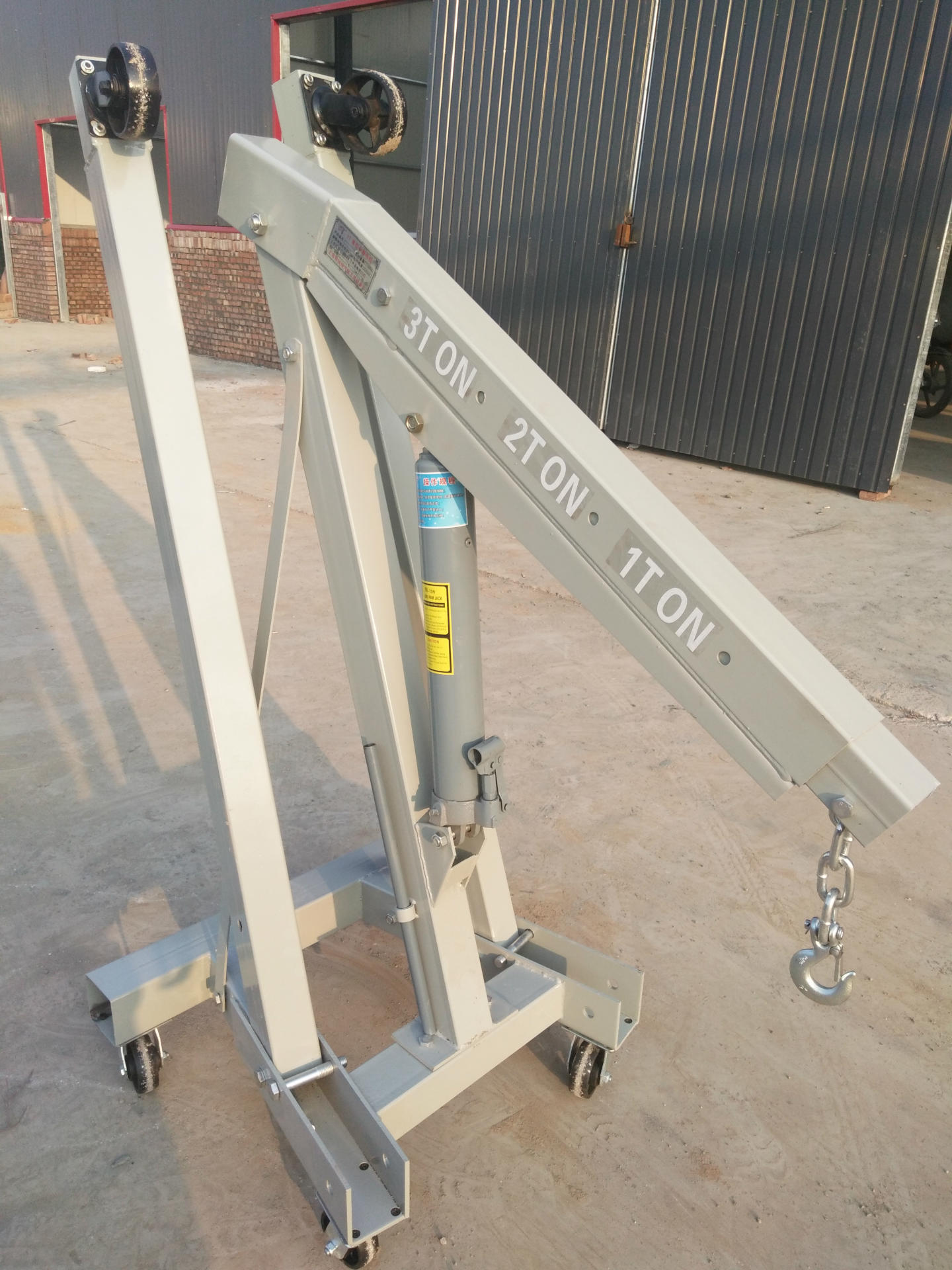 3t折叠吊机加厚3t发动机吊机 结实耐用 保质保量