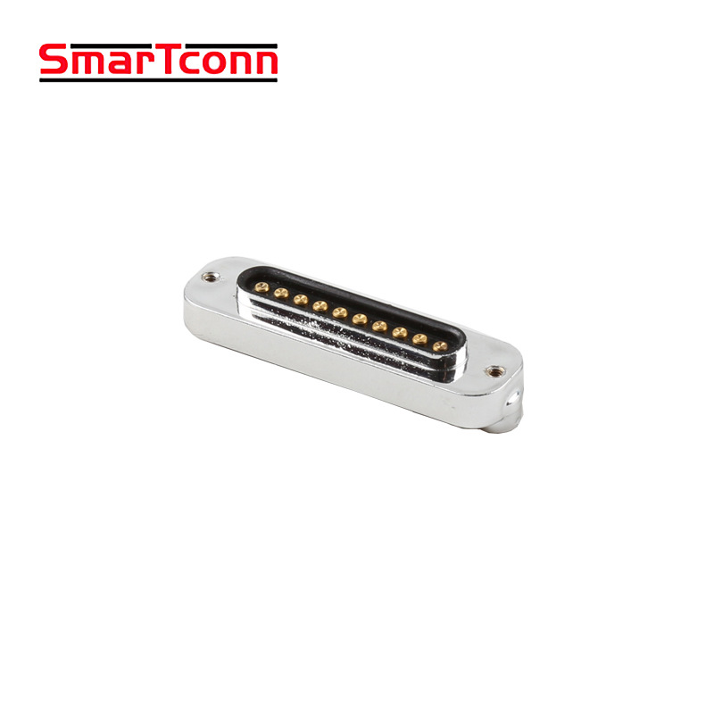 smartconn pogopin磁吸 10pin 充电座 母座大功率 厂家定制