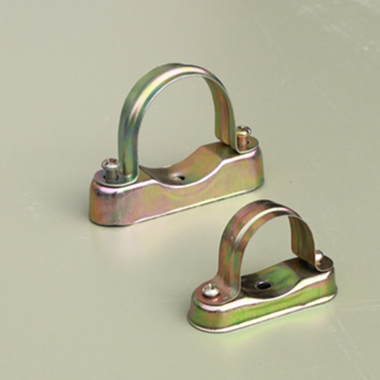 供应线管管夹镀锌离墙码20-50彩锌离墙码管卡骑马卡现货批发