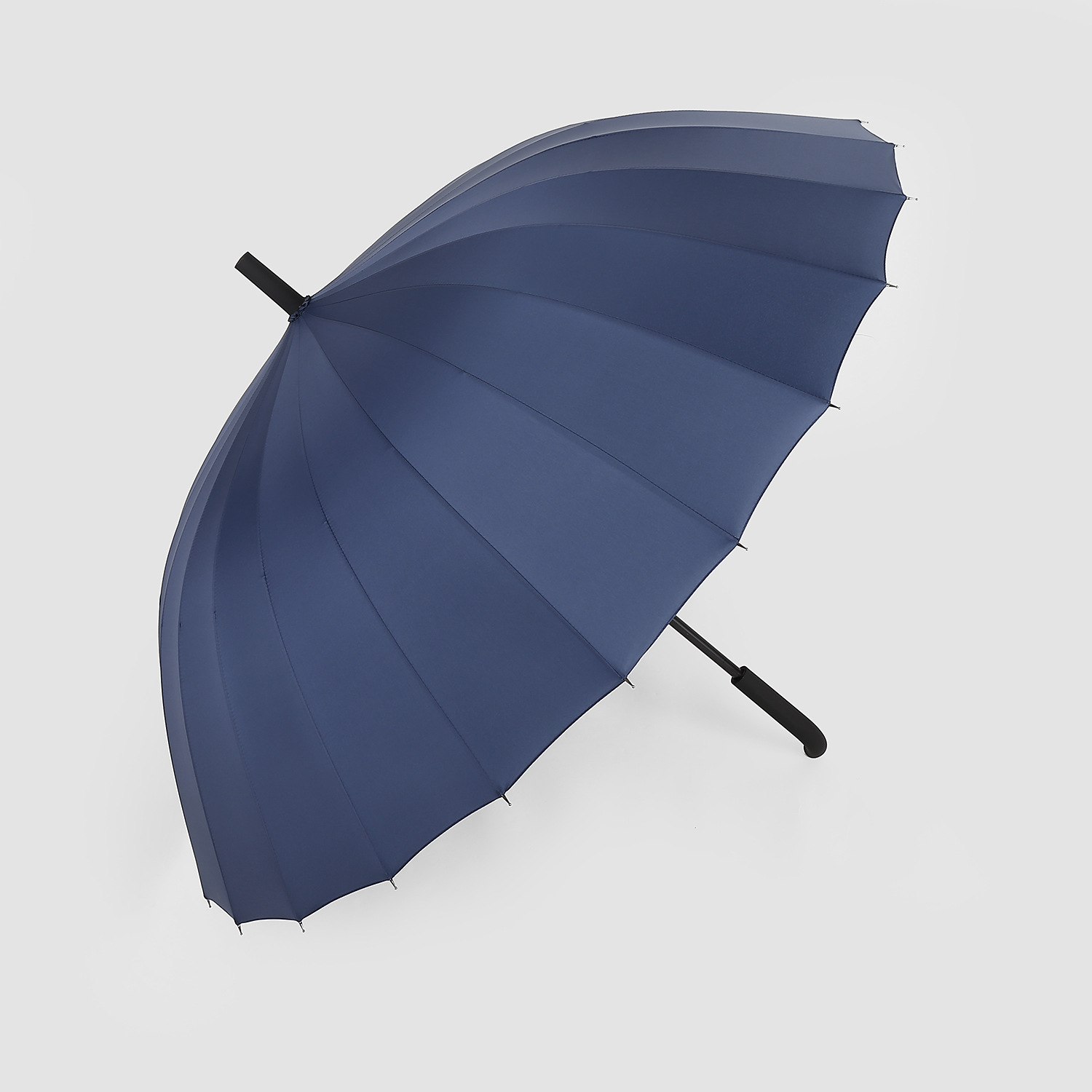 16骨德国商务伞超大防风长柄直柄伞 可定制logo广告厂家批发