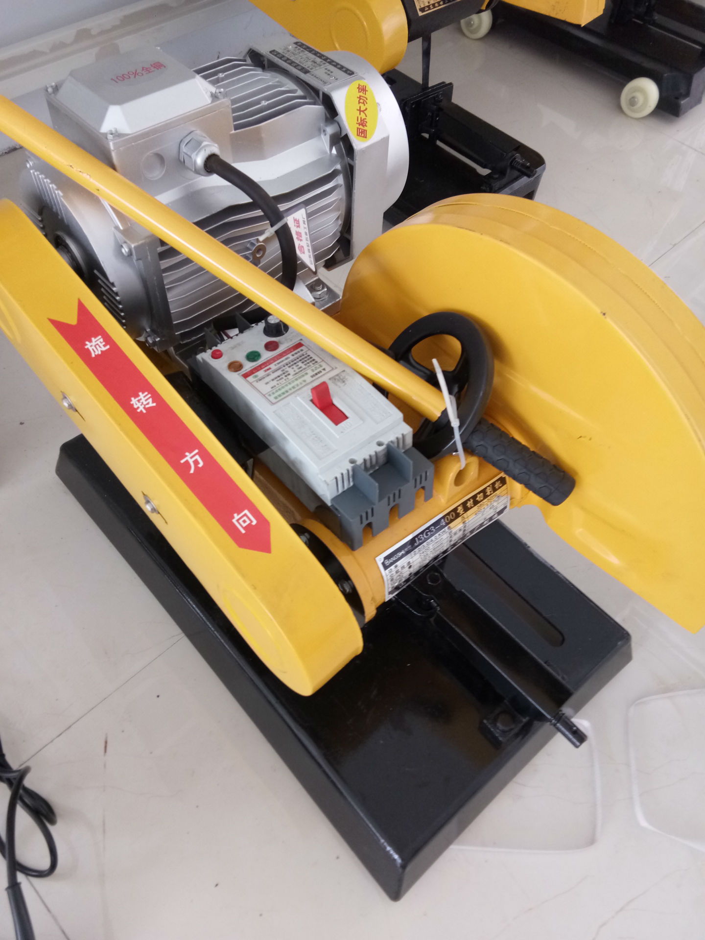 山东尚世供应400型材切割机(4.0国标