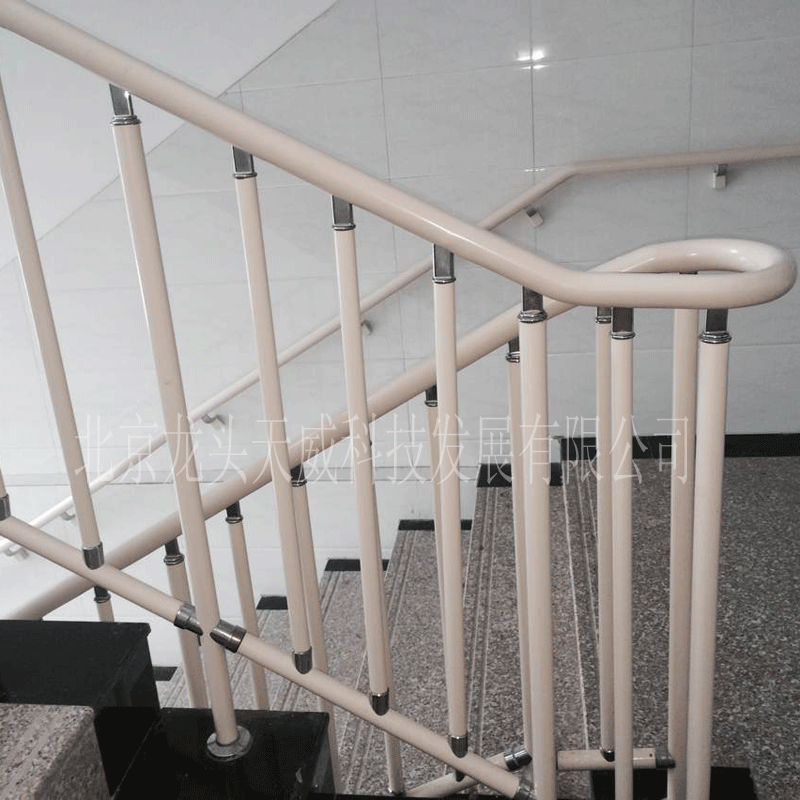 厂家直供生态楼梯扶手 新型树脂楼梯扶手 安全防栏 靠墙扶手