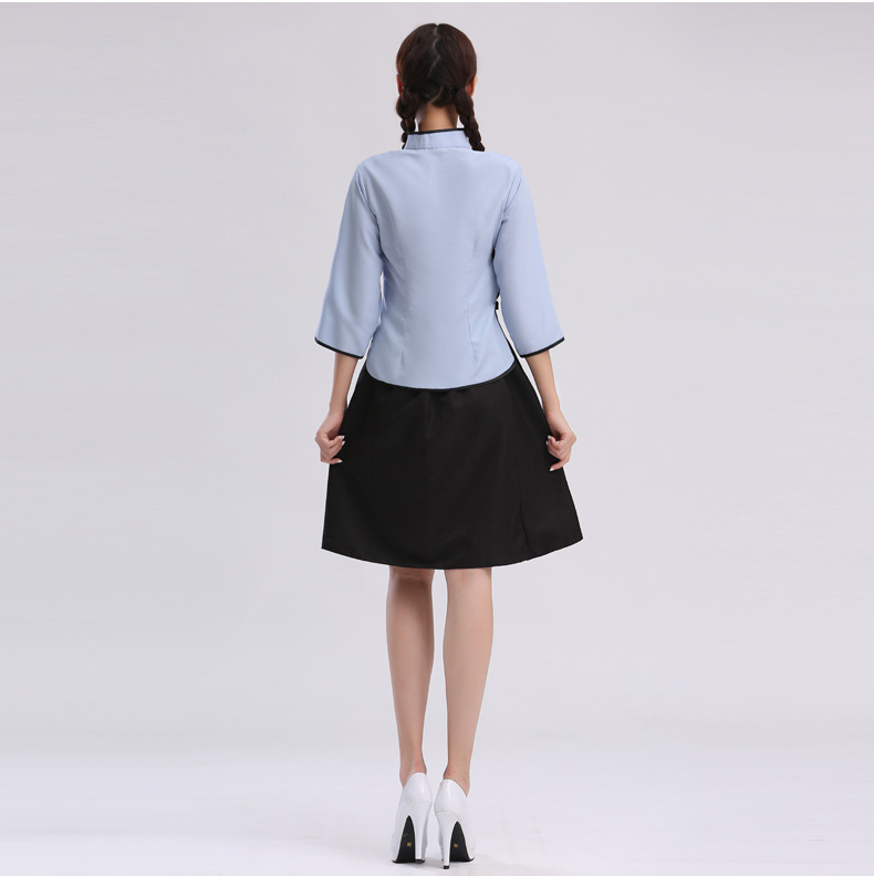 新款五四青年民国学生装毕业装女影楼写真服装 演出服民国风校服