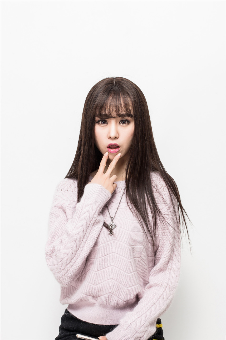 厂家直销 薄空气直长发假发 真人发丝 女长发 清纯女生披肩直发