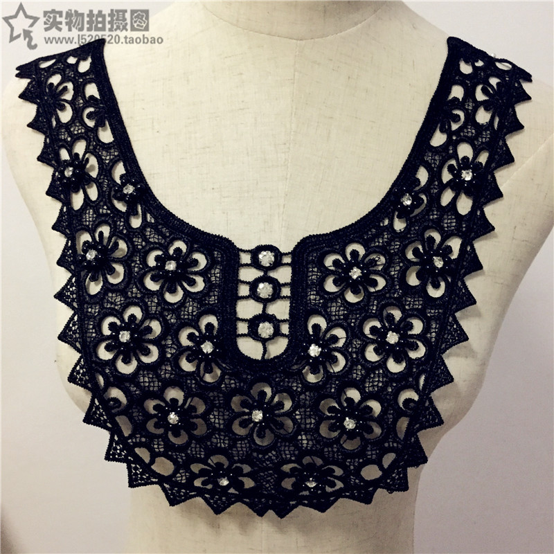 品名 衣领 手工钉珠 关于售后