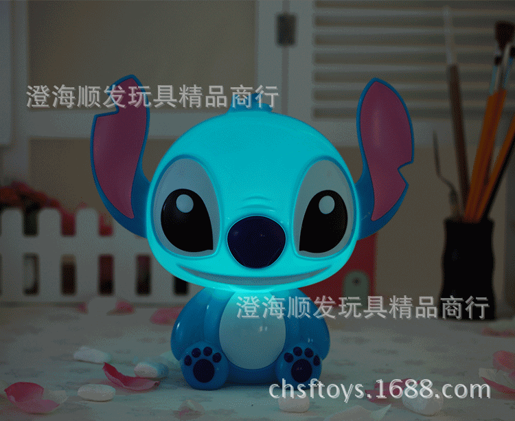 星际宝贝史迪仔卧室小台灯 卡通可爱床头灯