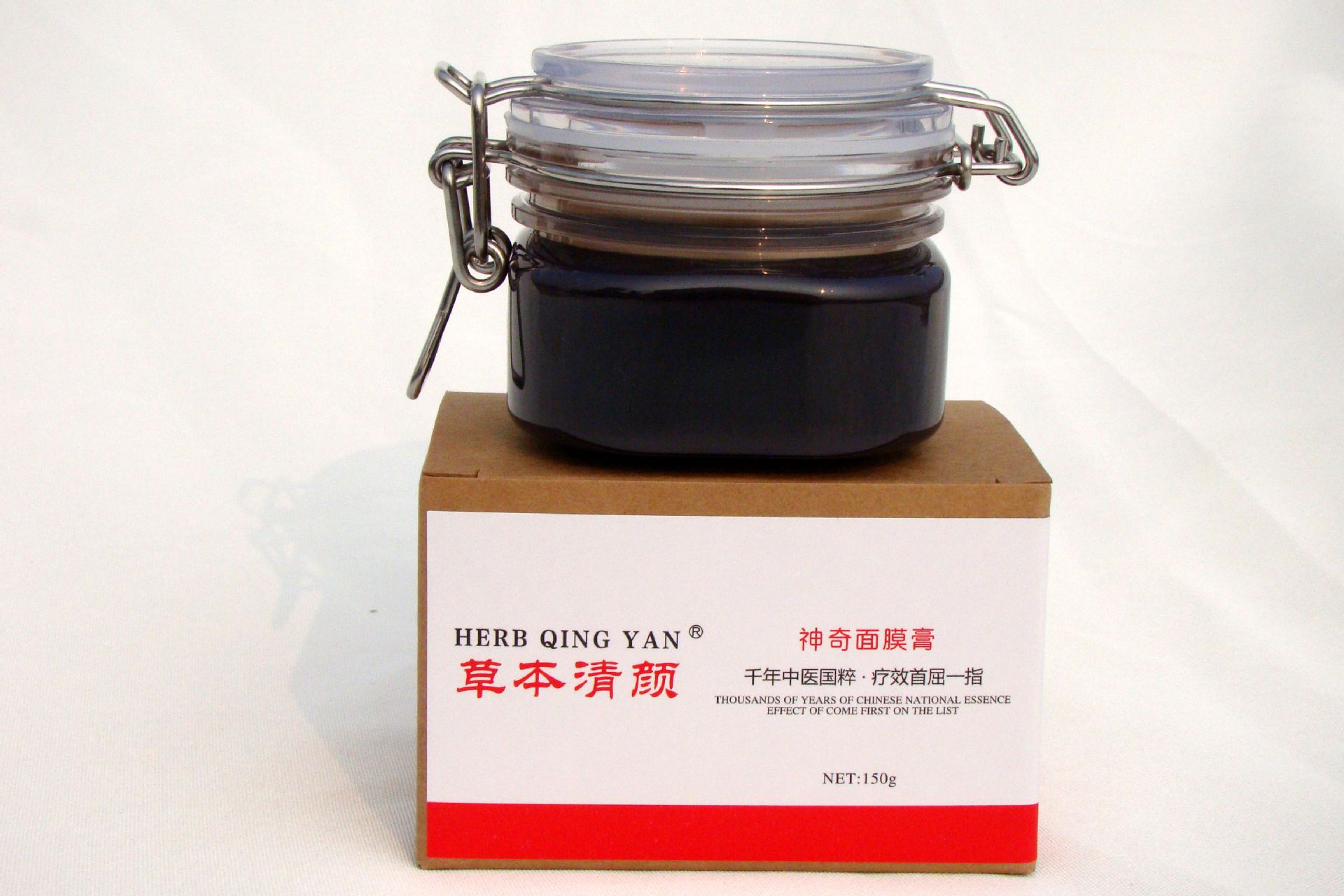 厂家直供 新疆中草药系列 草本清颜神奇面膜 oem代加工