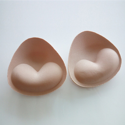 透气加厚比基尼胸垫插片泳衣文胸海绵垫内衣垫片