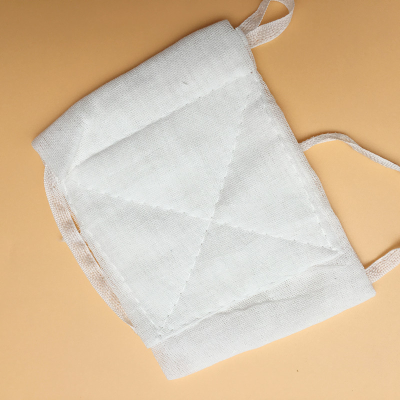 16层全纱布口罩男女骑行工作车间防护