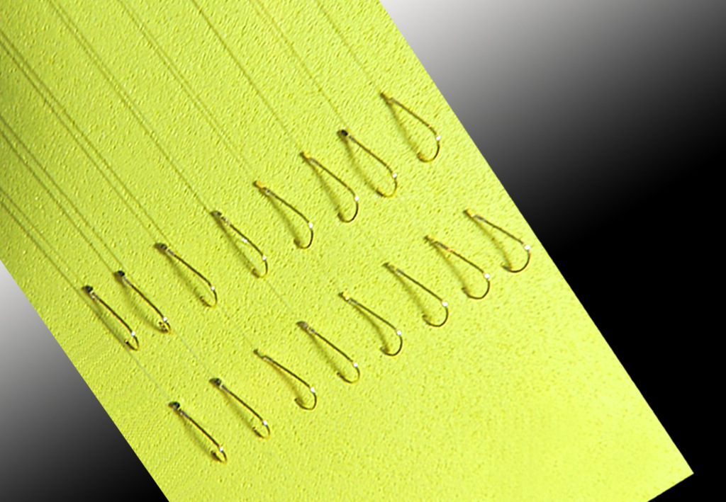 博跃钓具 台钓子线双钩8付装 进口鱼线纯手工绑制-鱼钩