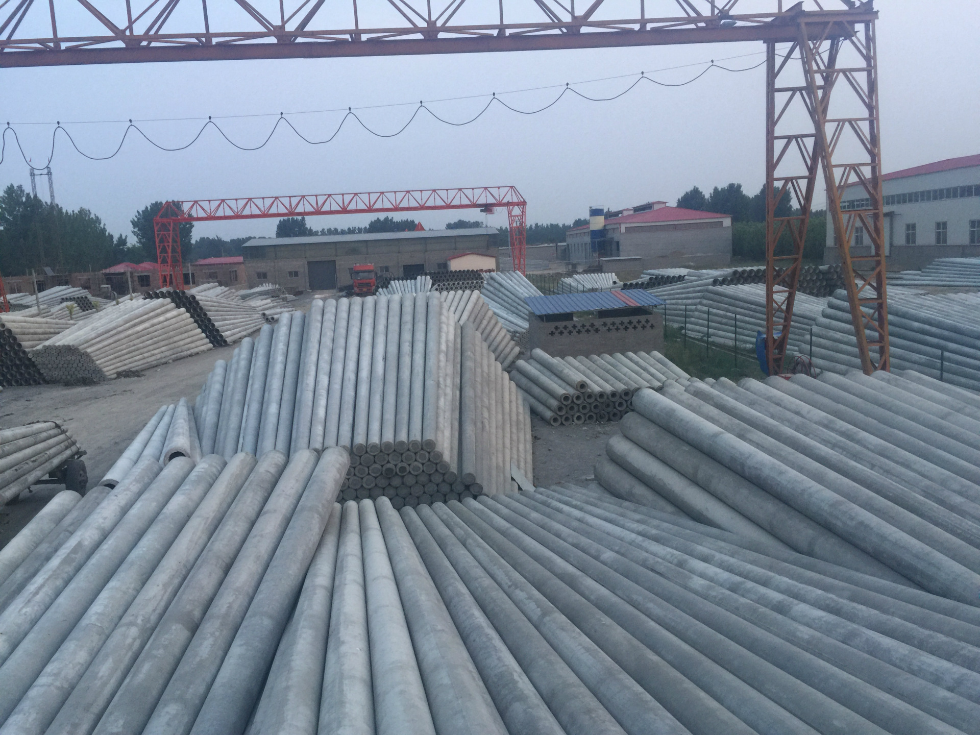 杆小头190 北京大兴机场指定产品天正电杆为阿里巴巴诚信通认证企业