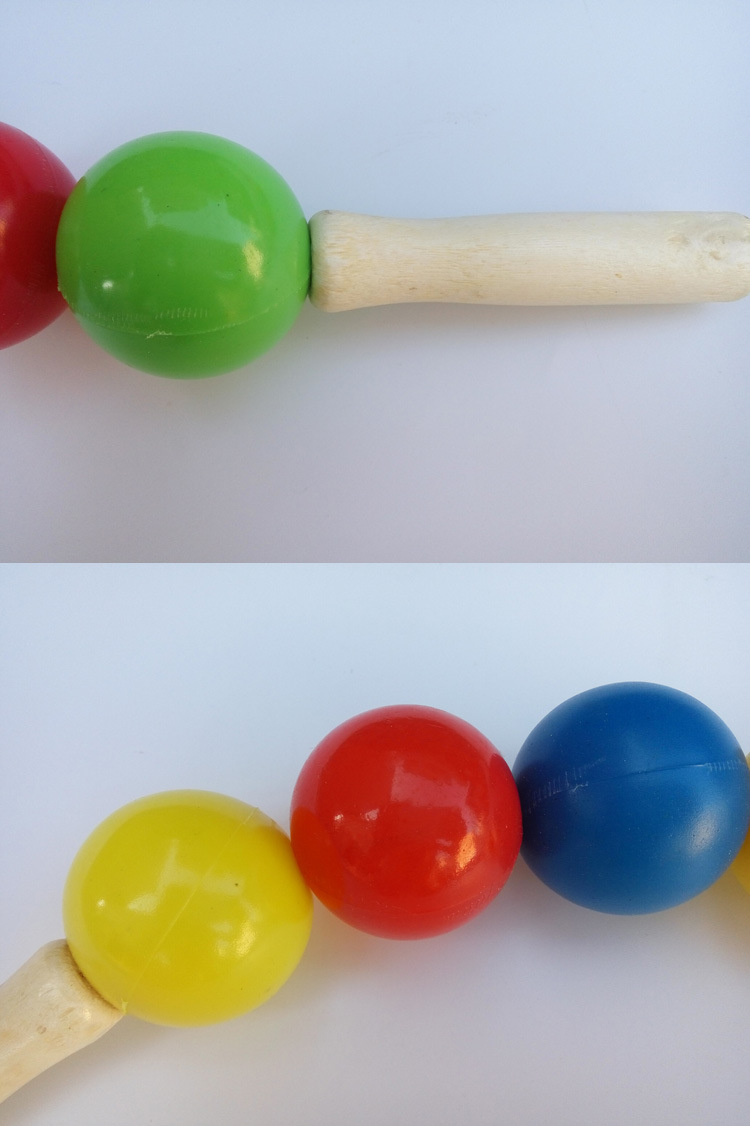 批发幼儿园益智玩具健身游戏拉力器有声拉力球儿童臂力球舞蹈用品