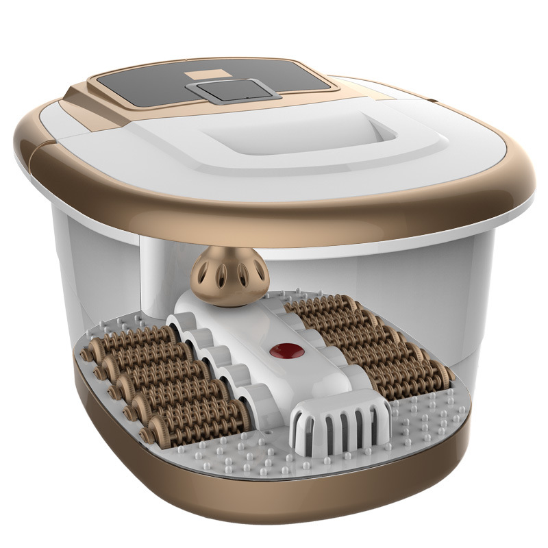 傲盛洗脚盆家用足疗泡脚盆深桶机加热足浴器全自动按摩电动足浴盆