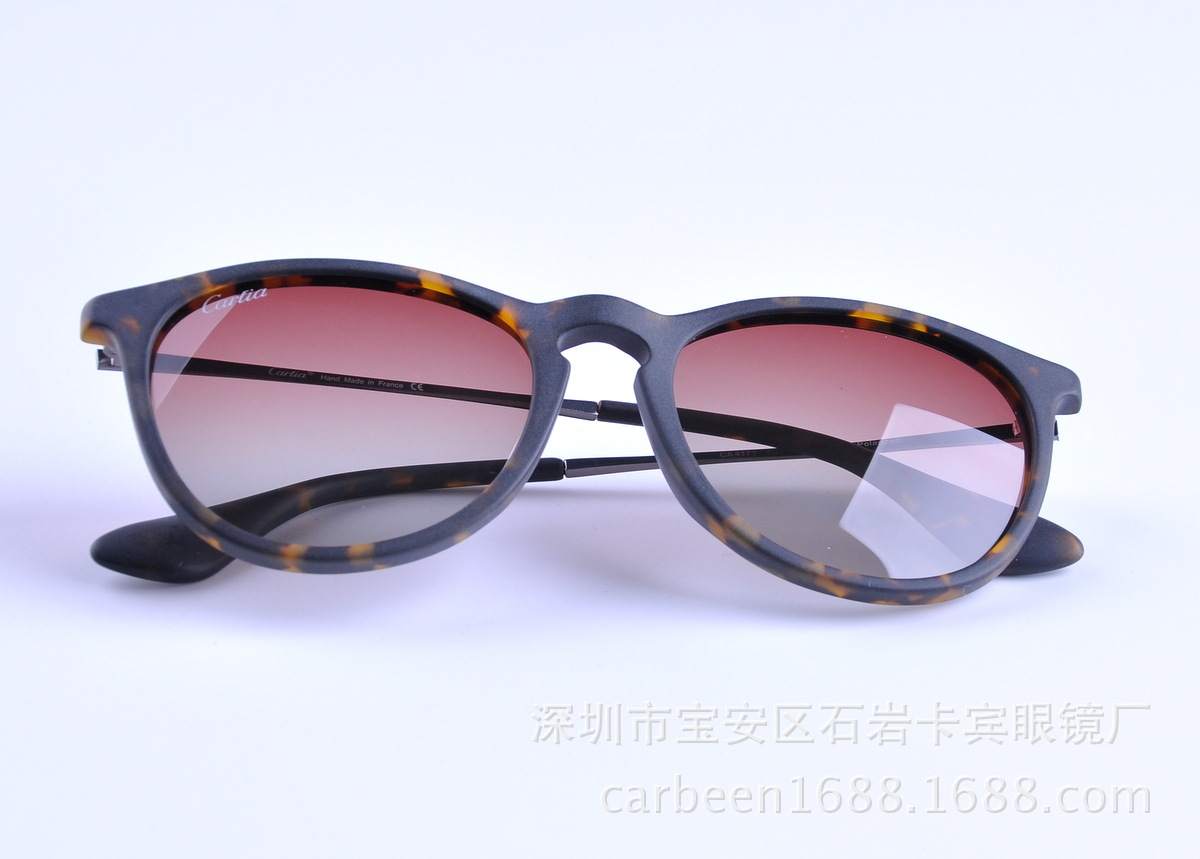 工厂直批ca4171卡菲亚太阳镜欧美风时尚女眼镜复古超轻偏光墨镜-眼镜