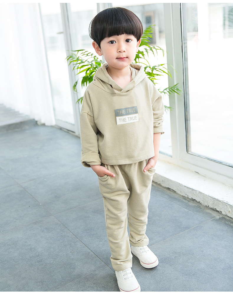 【男童套装】秋装新款小孩衣服1潮3-4-5-6周岁宝宝春季套装