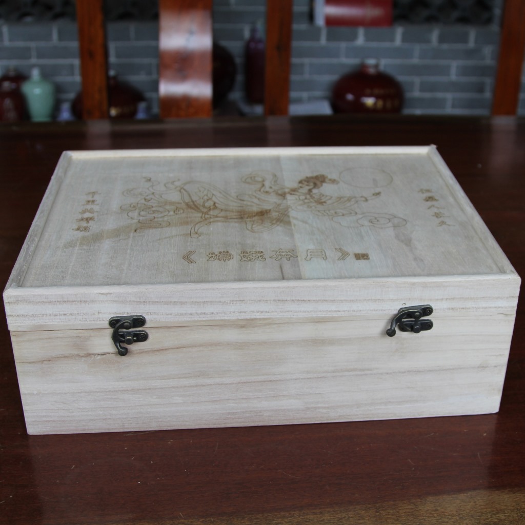 手工酒盒 白酒包装 酒盒定做 木酒盒 白酒包装 3斤嫦娥奔月