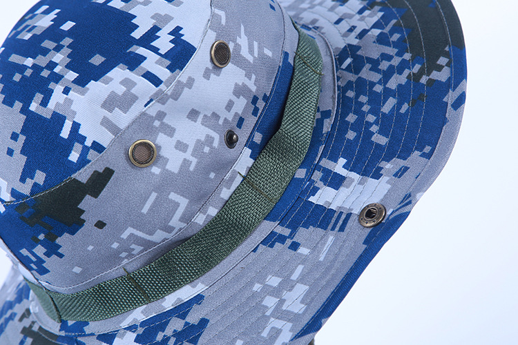 迷彩奔尼帽男军迷圆边帽男女遮阳钓鱼登山帽子包邮