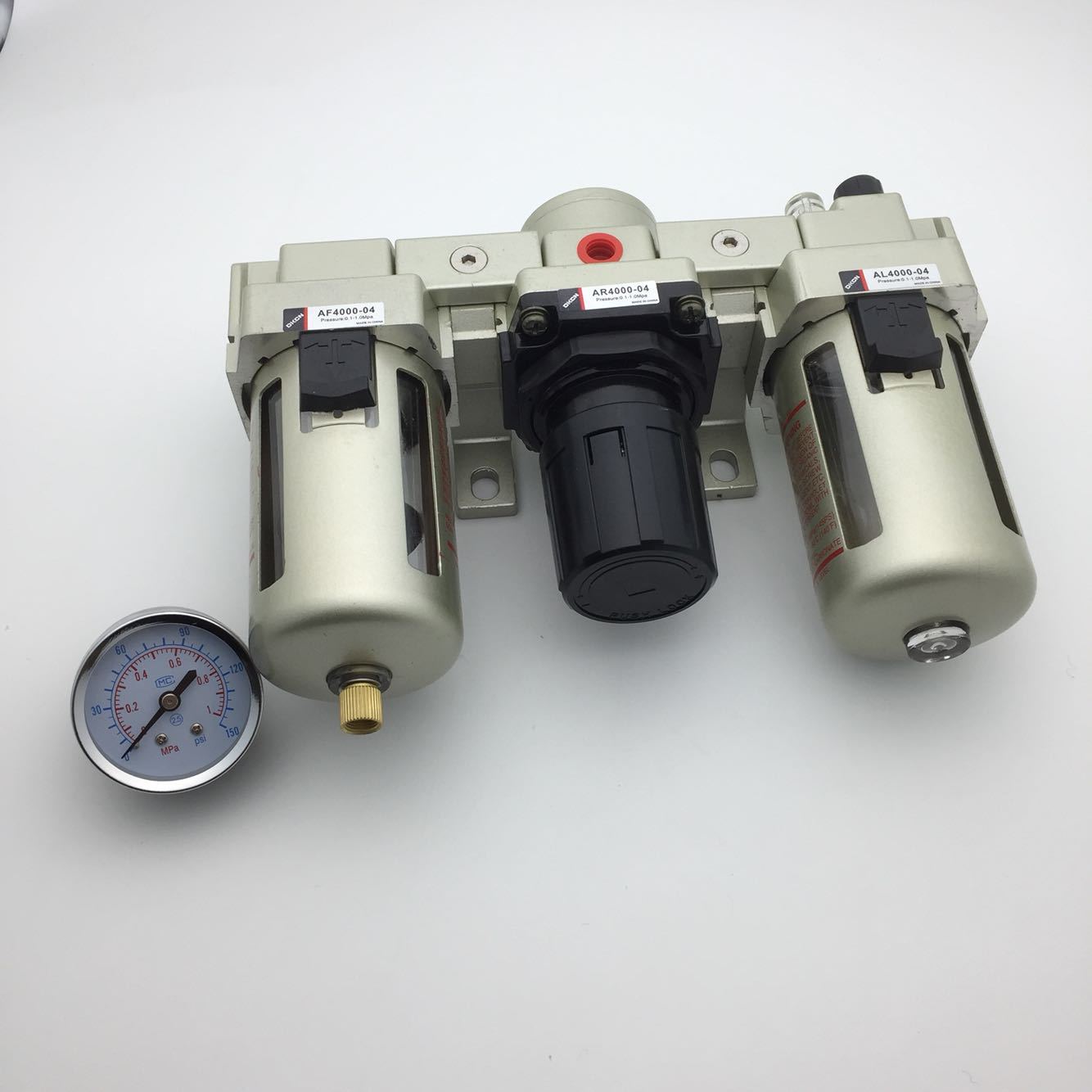 油水分离器三联件ac400004空气过滤气动减压阀空压机过滤器