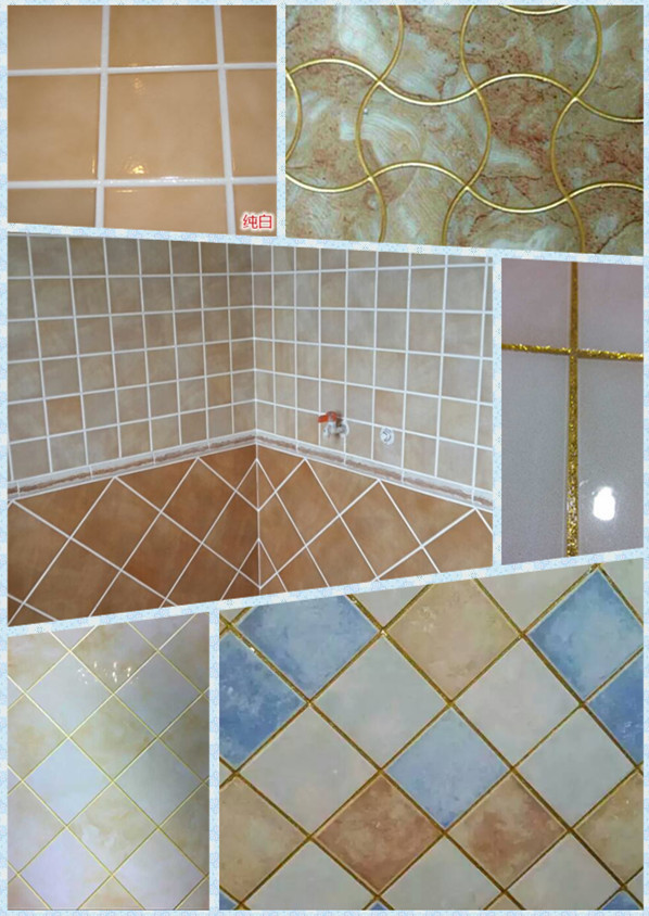 优金瓷水瓷美缝剂 陶瓷胶填缝剂 双组份环保 墙地砖地暖通用厂家