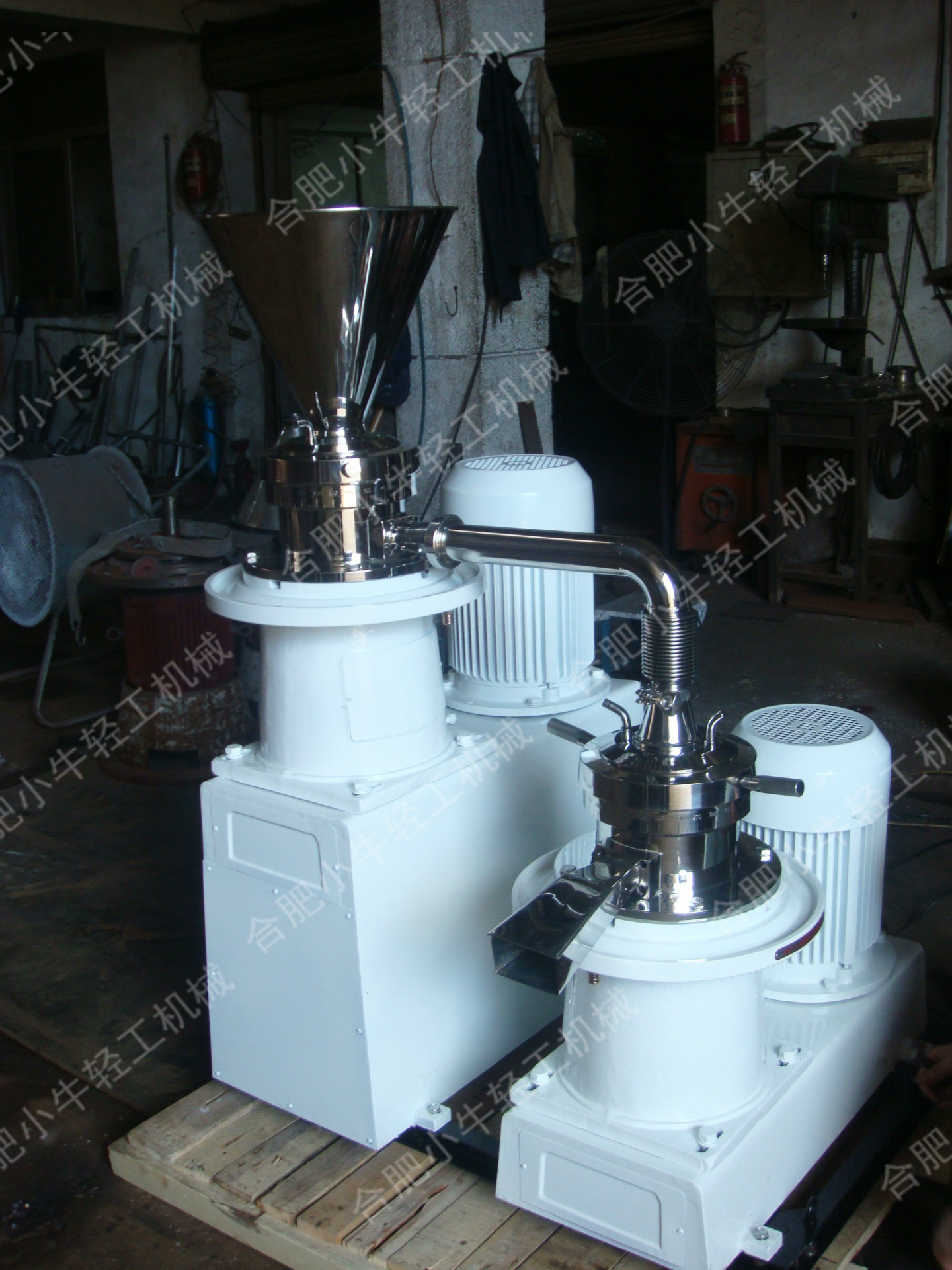 jm-200大型分体式食品级胶体研磨机 22kw卫生级不锈钢高速胶体磨