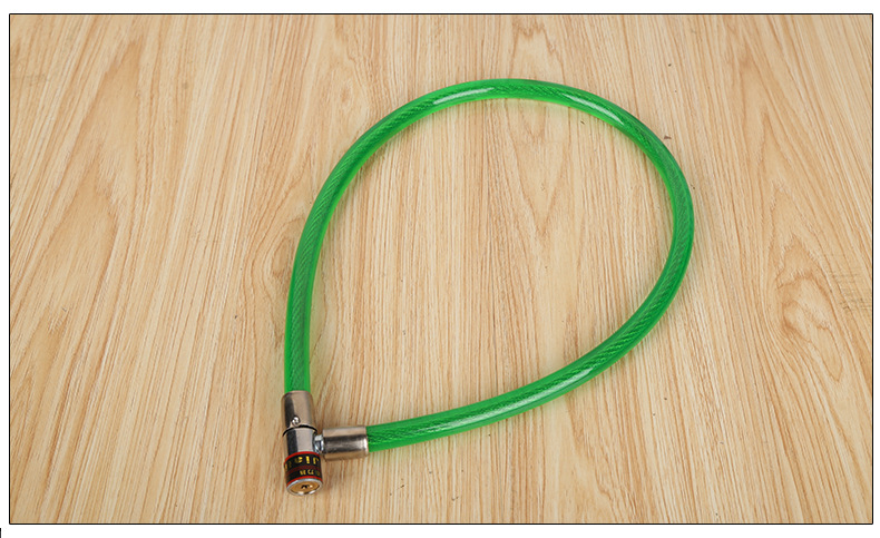 批发 摩托车锁 软管自行车山地车锁 红色绿色防盗锁 20-100钢丝锁