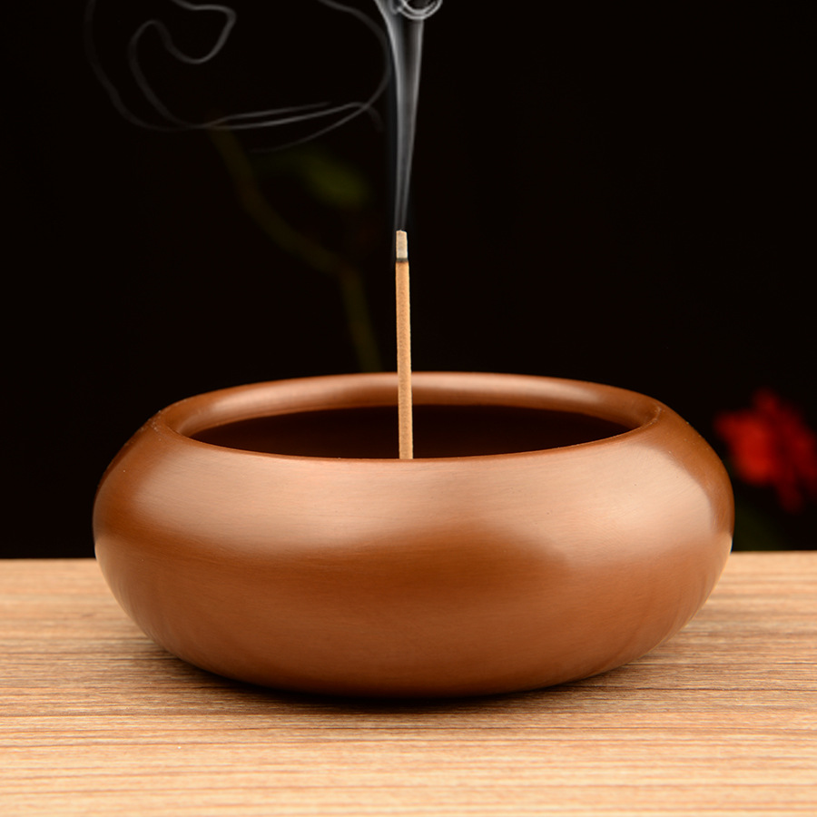 厂家直销 批发紫铜香炉仿古宣德炉纯铜香炉明乐祥制造礼品制作