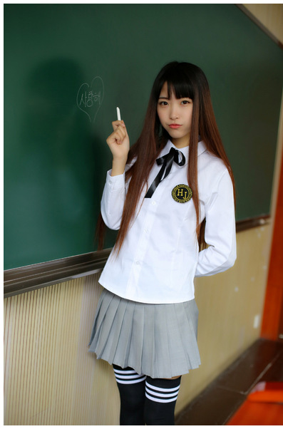 日本校服英伦风青春可爱学院风甜美复古校服班服学生装演出服0900