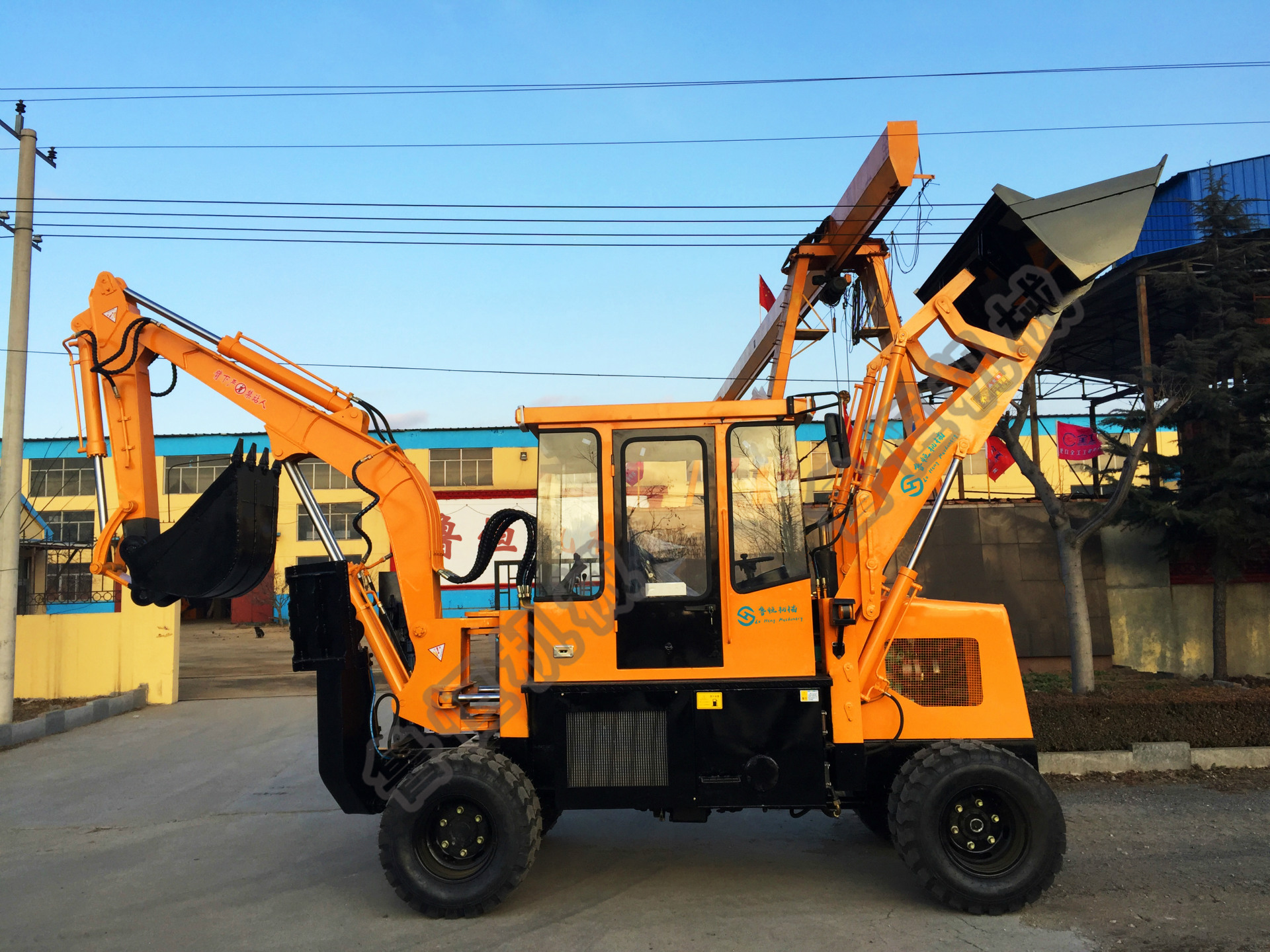 3025挖掘装载机铲车两头忙大型两头忙装载机优惠中