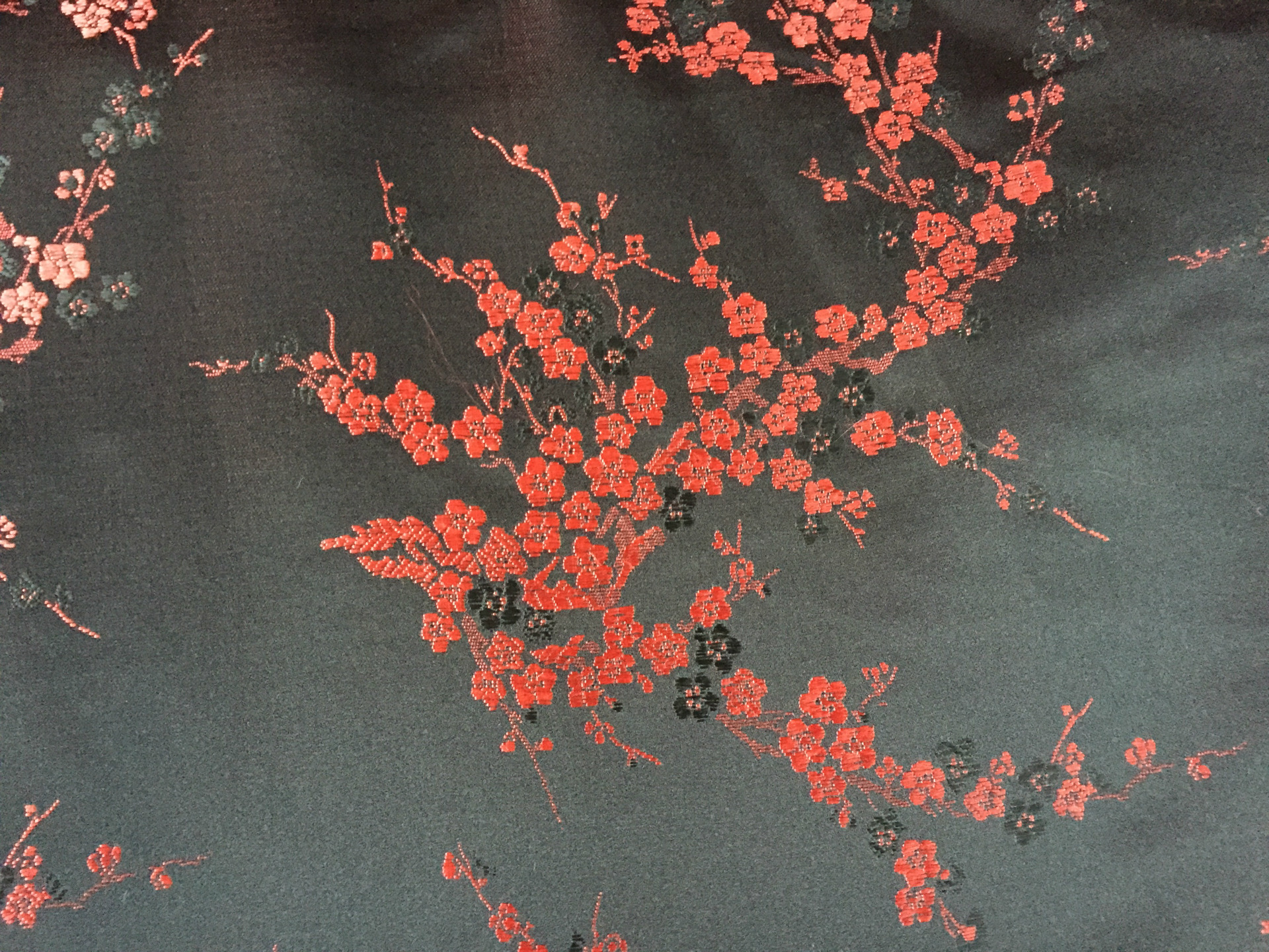 5米织锦缎锦盒工艺品包装尼龙纺织布料梅花_印花,扎染布_列表网