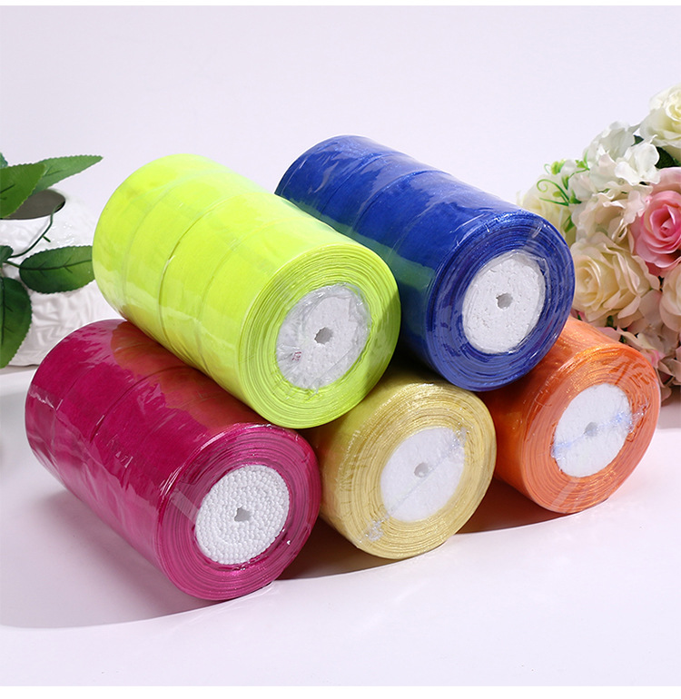 厂家直销 5cm纱带透明雪纱带缎带 优质 罗纹带 织带 特价批发
